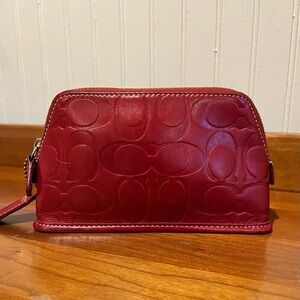 Vintage Coach Signature C Legacy Cosmetic Case